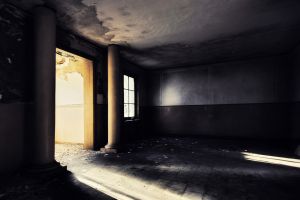 Light Between Columns